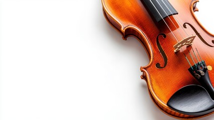 Fototapeta premium violin isolated on white