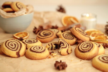 Homemade Christmas cookies