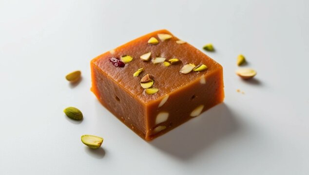 chocolate barfee with nuts