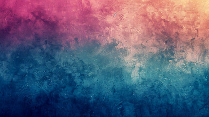 Retro gradient background with a grain texture.