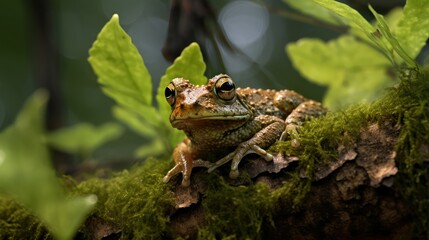 Obraz premium camouflage spring peeper