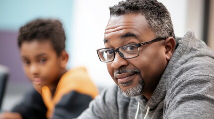 A mentorship program where adults guide at-risk youth, offering support and positive role models