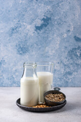 Plant based vegan non dairy alternative milk
