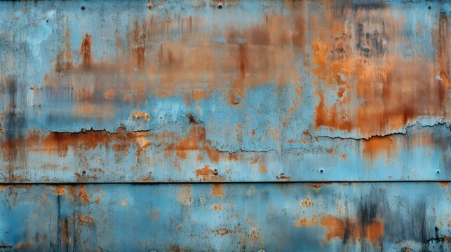 uneven blue rust texture