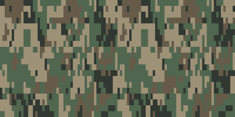 Army seamless camouflage, modern print pattern that was used as the default camouflage pattern issued to the United States Armed Forces from 1981