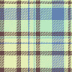 Store vector fabric seamless, identity check textile pattern. Diwali tartan background plaid texture in light and pastel colors.