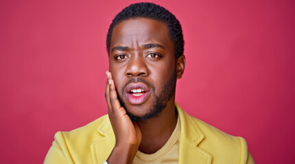 Obraz premium Vibrant Surreal Fashion and Portrait Photography: Captivating High-End Style, Studio Art, and Chic Concept 