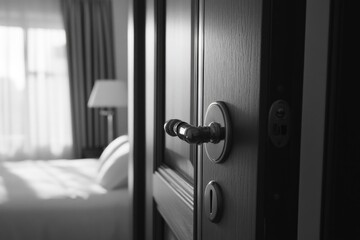 Obraz premium Hotel Room Interior