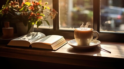warmth book and coffee