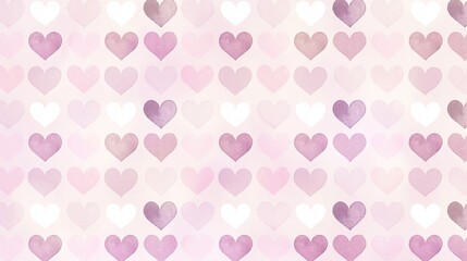 Beautiful layered hearts in purple and pink hues, a digital art masterpiece that exudes charm and elegance