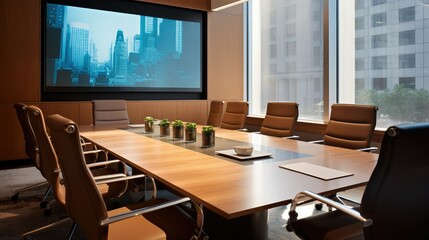 boardroom meeting table above