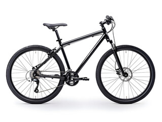 Fototapeta premium Side view racing bicycle, isolated on white background 