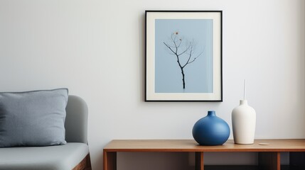 photo blue frame