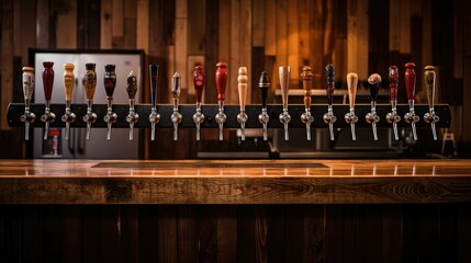 unique craft beer tap
