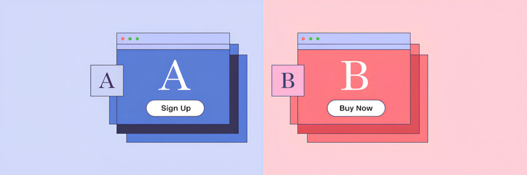 A/B testing in digital marketing when creating funnels and landing pages