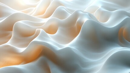 Obraz premium Abstract White Fabric Texture