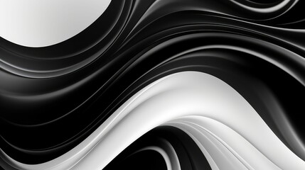 swirling black white and gold background