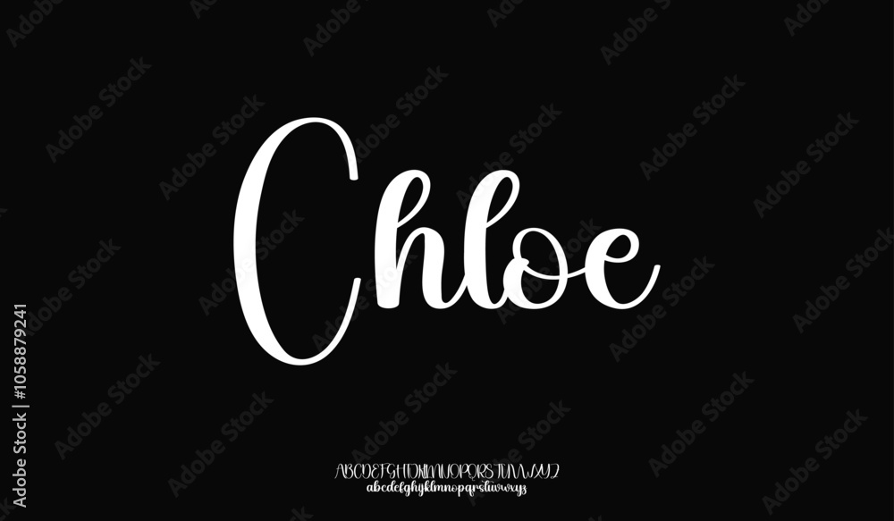 Poster signature font calligraphy logotype script brush font type font lettering handwritten