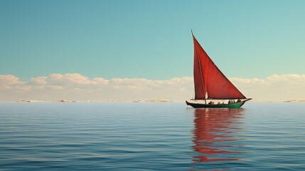 Naklejka premium ing part the red sea