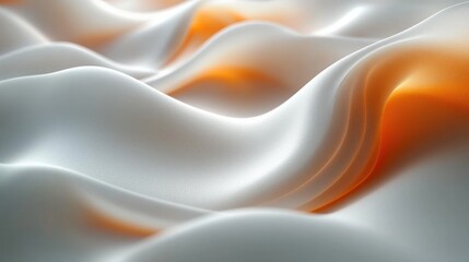 Obraz premium Abstract Texture of White and Orange Fabric