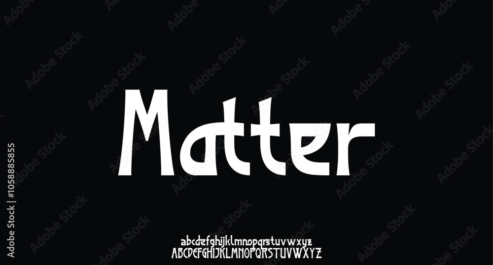 Aufkleber elegant serif alphabet display font vector. decorative typography style