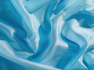 Fototapeta premium Close-up texture of silky fabric. Softness and light reflective quality.