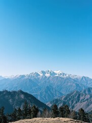 Obraz premium Mountain Range Landscape