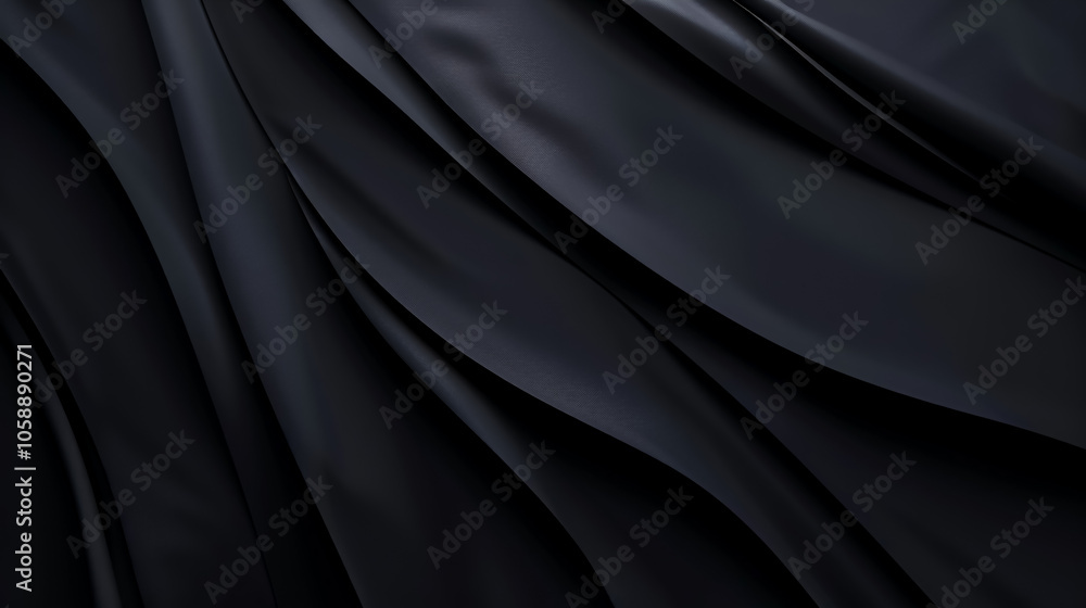 Poster simple black gradient abstract background for product or text backdrop design.