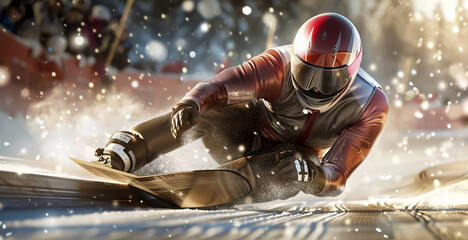 Skeleton sport.