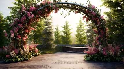 Floral Wedding Archway