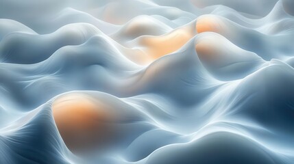 organic lines forming an abstract wallpaper design, creating a soothing and modern aesthetic with gentle curves and flowing patterns that evoke a sense of tranquility and contemporary style