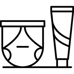 Diaper Rash Cream Icon