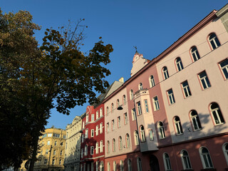 Obraz premium Altbaufassaden im 15. Bezirk von Wien