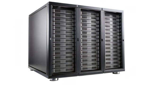 Server on a transparent background.