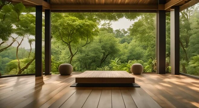 Open-Air Meditation Rooms Creating Serenity at Home.