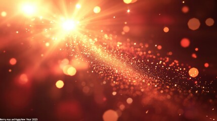 Luxurious Merry and Happy New Year Celebration Background
