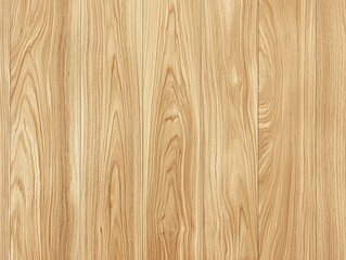 Naklejka premium Detailed Natural Light Oak Wood Texture Background with Warm Wooden Grain Pattern