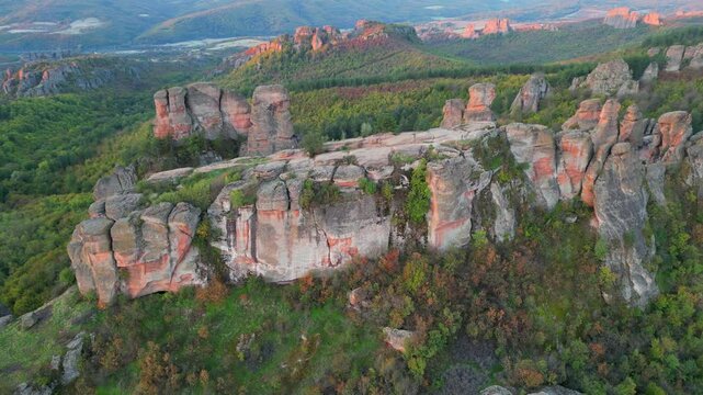 October Sunrise Over the Majestic Rocks of Belogradchik
