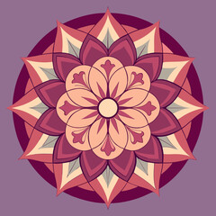 abstract background, Flower Mandala, Pattern Circle Creative Luxury Ornamental Mandala design 