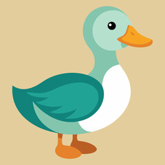 illustration of a duck