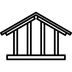 House Roof Structure Icon