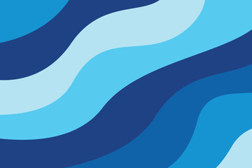  abstract blue wave pattern background. template summer concept. vector illustration