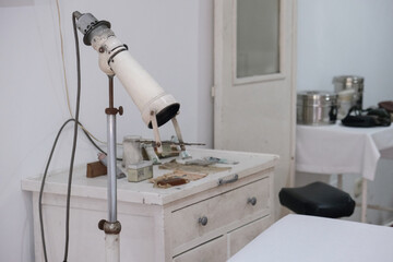 Consultation room in a old hospital
