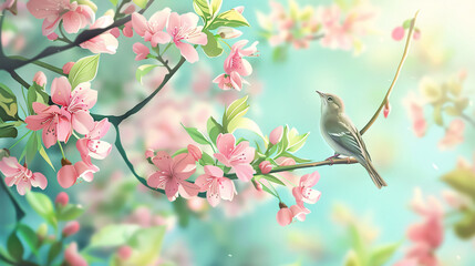 Spring background