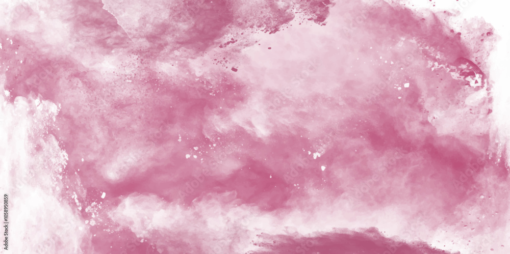 Aufkleber texture grunge background pink. pink watercolor full hd texture hyper realistic. watercolor backgrou