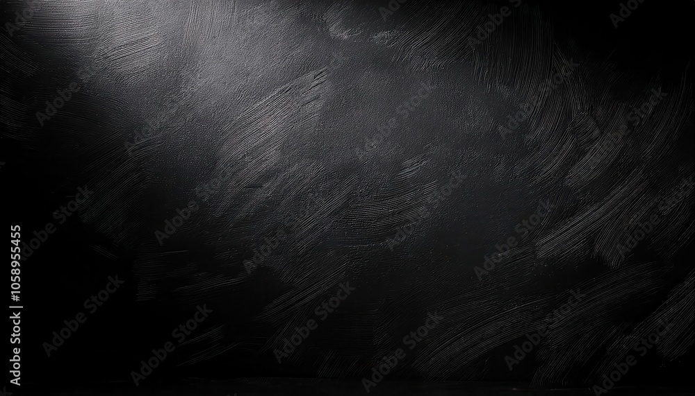Aufkleber Dark Textured Abstract Background with Subtle Brush Strokes, Ideal for Product Display, Website Banner, or Minimalist Design Concepts in Modern Art or Professional Presentations

