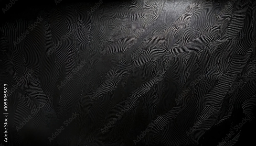 Aufkleber Dark Textured Abstract Background with Subtle Brush Strokes, Ideal for Product Display, Website Banner, or Minimalist Design Concepts in Modern Art or Professional Presentations

