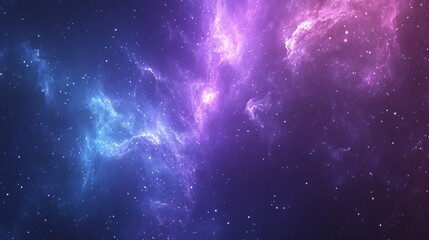 Fototapeta premium Cosmic Nebulae: A Colorful Galaxy