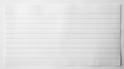 Fototapeta premium Blank White Paper Sheet for Creative Use