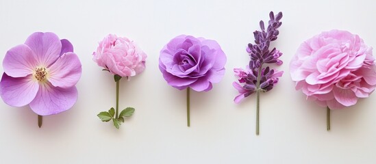 Pink And Purple Flower Life Cycle